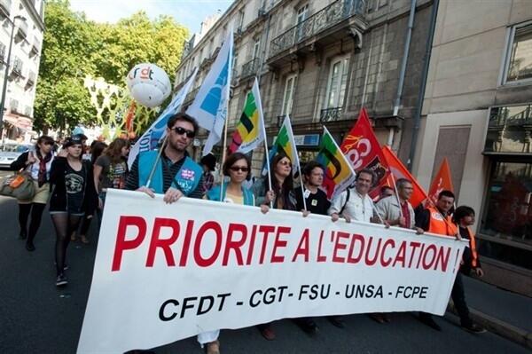 Gr ve dans l Education. Le point sur la mobilisation dans l Ouest