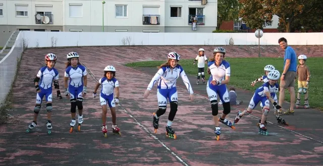 photo le club de roller d’alençon compte une quarantaine de licenciés.