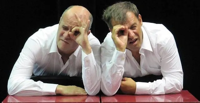 photo alain mégissier (à gauche) et luc churin font partie de la distribution.