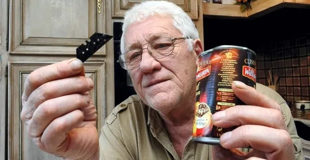 photo des angevins ont retrouvé une lame de cutter dans une conserve de bœuf bourguignon. &copy; photo : frank dubray / ouest-france