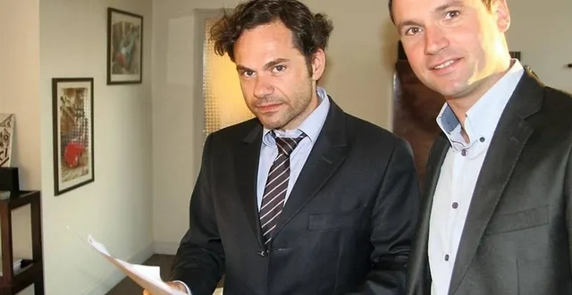 photo les deux avocats angevins, me pascal rouiller et me vincent jamoteau &copy; yves launay.