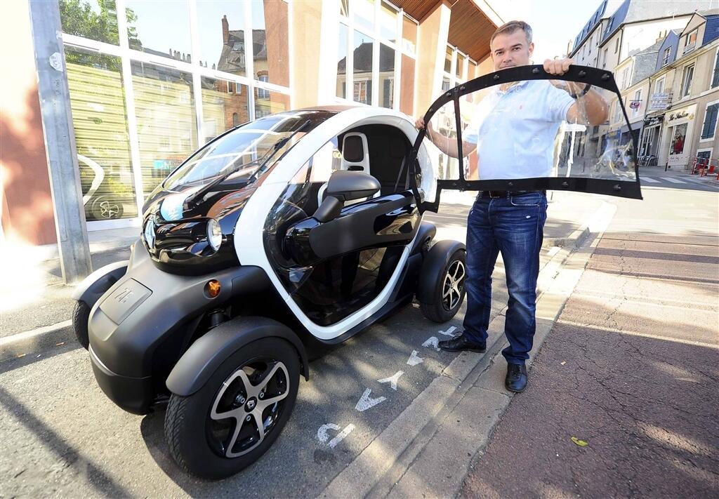 Renault Twizy: les vitres qu'il vous faut?