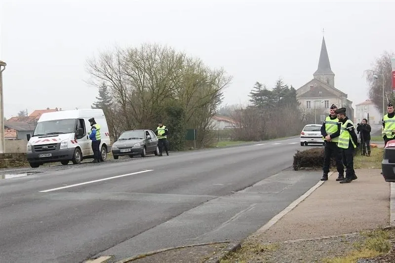 Sécurité routière opération de prévention entre SainteHermine et
