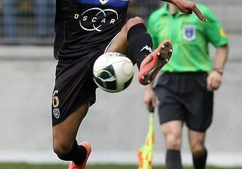 photo gaël angoula rêve de connaître à angers pareille joie qu'avec bastia. &copy; blandine lempérière