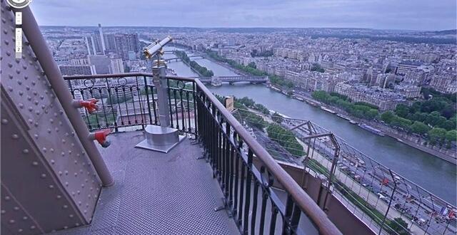 Google lance l'exploration numérique de la Tour Eiffel - Challenges