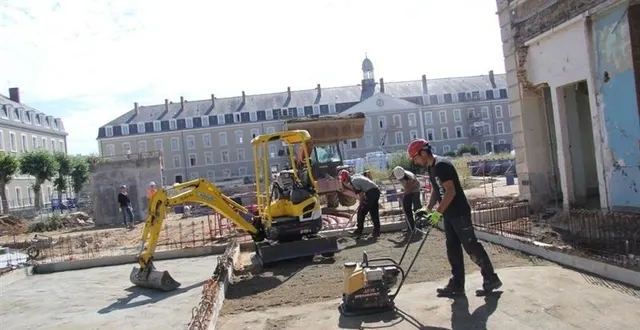 photo le mans. la caserne paixhans réhabilitée accueillera ses premiers fonctionnaires en avril