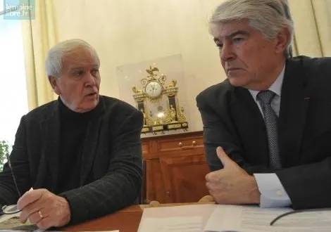 photo jean-claude boulard et jean-marie geveaux veulent que la fff les entende. &copy; photo archives 