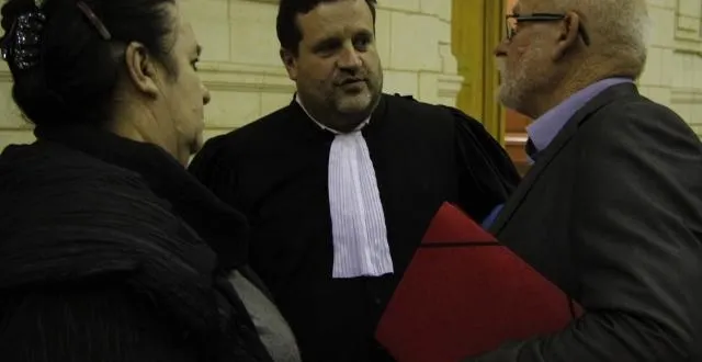 photo mardi soir au tribunal d'angers : me rabu, avocat de la spa autonome du maine-et-loire, l'une des associations qui se sont constituées parties civiles. &copy; ouest-france