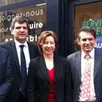photo de gauche à droite: gilles guerrin, laurent gérault, katarzyna barska-alibert et stéphane amiard.