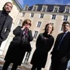 photo de gauche à droite : chan plong, lise merel, sylvie degez-kerjean et laurent gérault.