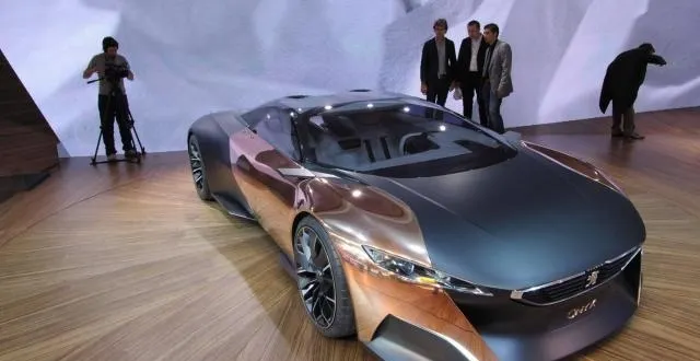 photo le concept-car onyx de peugeot est sorti des ateliers de carl. &copy; eric piermont