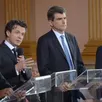 photo de gauche à droite : jean-luc rotureau (divers gauche), christophe béchu (ump), laurent gérault (udi) et frédéric béatse (ps).