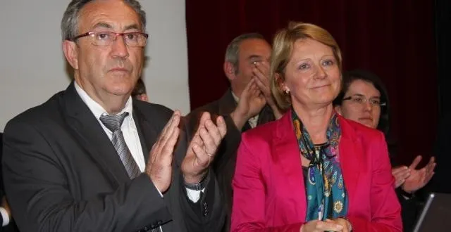photo thierry pinot et véronique louwagie &copy; ouest-france