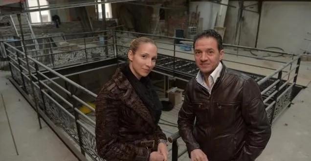 photo c’est dans cette ancienne salle de sport que jalal et hanenn vont bientôt s’installer. &copy; photo le courrier de l'ouest - josselin clair