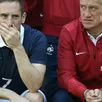 photo didier deschamps aux côtés de franck ribéry.