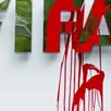 photo le logo de la fifa a été dégradé.