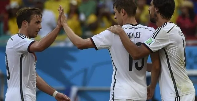 photo thomas müller s'est offert un triplé. &copy; photo : afp