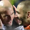 photo zinedine zidane et karim benzema.