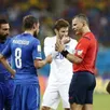 photo björn kuipers a officié lors de la rencontre entre l'angleterre et l'italie.