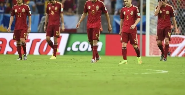 photo l'espagne est éliminée du mondial &copy; reuters