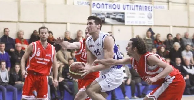 photo navid niktash quitte la jalt le mans pour rejoindre angers saint-léonard. &copy; dominique breugnot