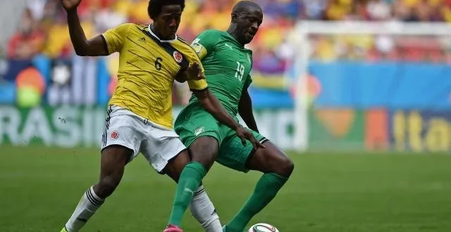 photo yaya touré, milieu de terrain de la sélection ivoirienne. &copy; photo : afp