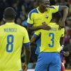 photo enner valencia a été l'artisan principal de la victoire équatorienne.