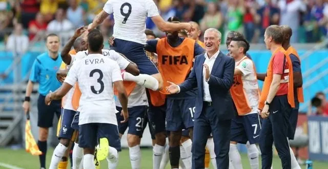 photo les bleus marquent aussi des points pour le classement fifa. &copy; photo : epa