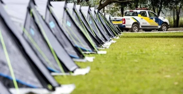 photo le camping belge. &copy; photo : epa