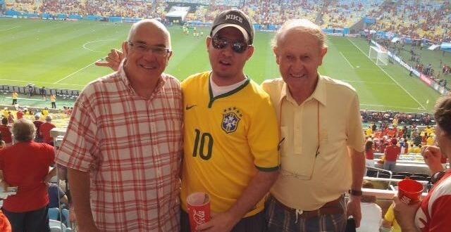 photo alain bosser, président du mondial pupilles, est au brésil pour la coupe du monde.