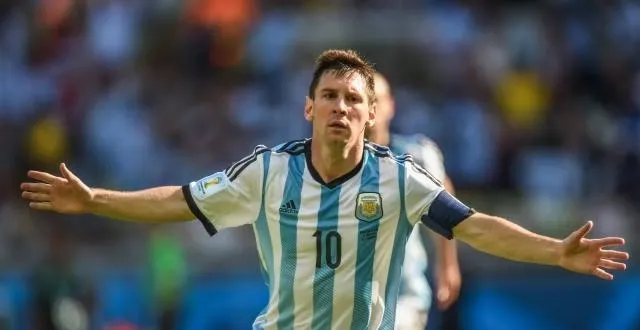 photo lionel messi, après son but face à l'iran &copy; photo : afp