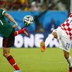 photo pas de but pour le moment entre le mexique de layun et la croatie de srna.