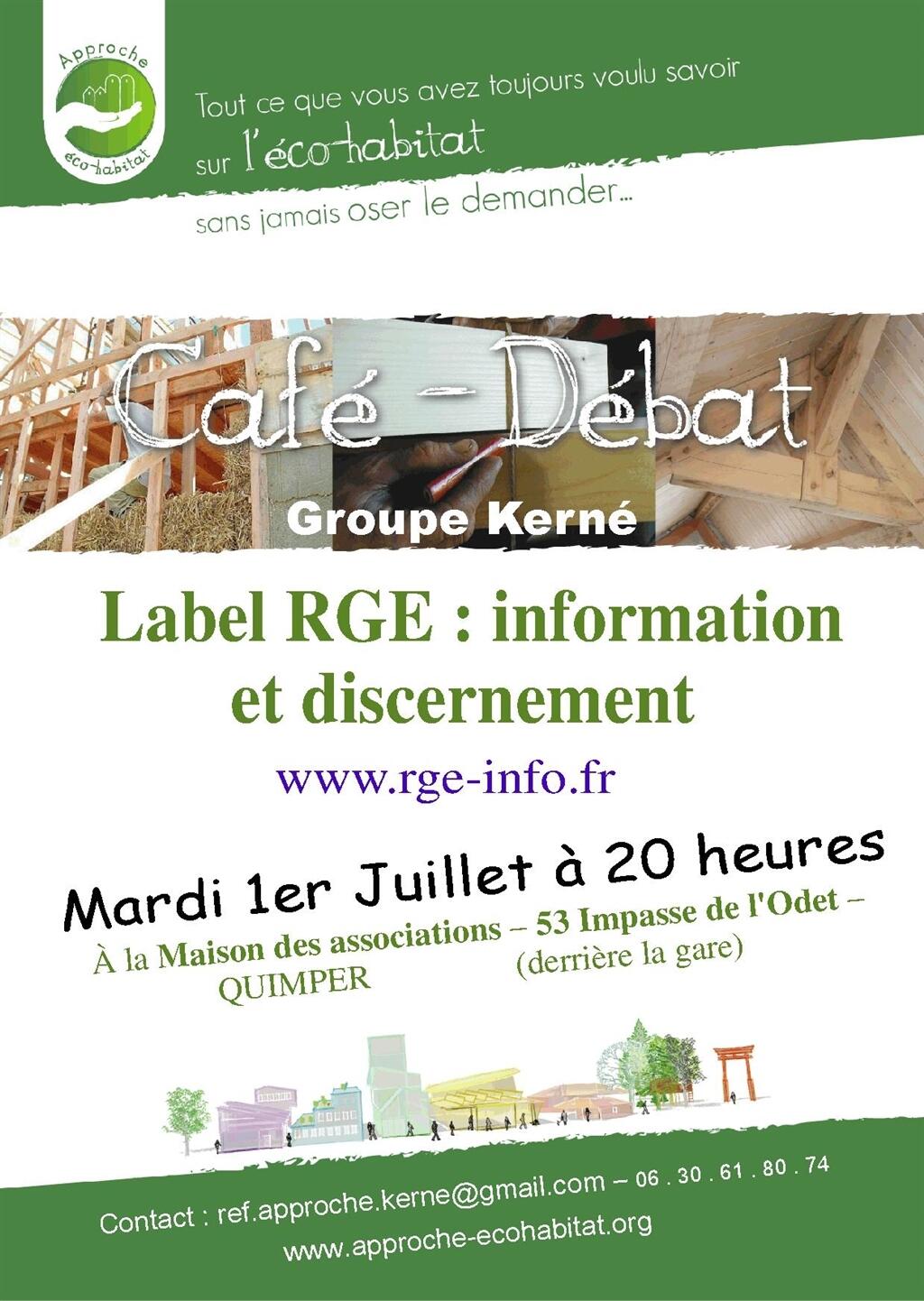 Bâtment : Débat Sur Le Label RGE (reconnu Garant De L'environnement ...