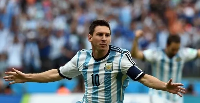 photo messi a ouvert le score pour l'argentine. &copy; photo : afp