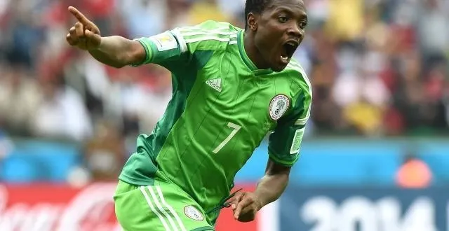 photo ahmed musa a inscrit un doublé pour le nigeria. &copy; photo : afp