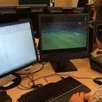 photo regarder un match au bureau n'est pas autorisé.