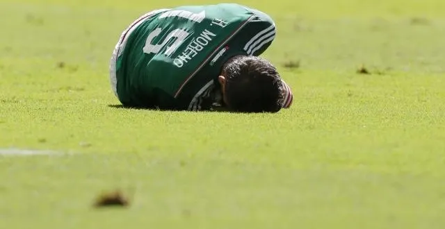 photo hector moreno lors du huitième de finale. &copy; photo : epa