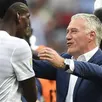 photo didier deschamps peut prendre paul pogba dans ses bras. le milieu de la juve vient de sortir la france d'un traquenard.