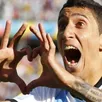photo angel di maria, buteur argentin du jour.