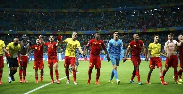 photo les belges ont dû attendre pour prendre le dessus sur les américains. &copy; photo : afp