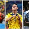 photo divock origi, james rodriguez et ezequiel lavezzi