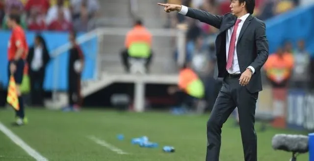 photo hong myung-bo sera le sélectionneur sud-coréen jusqu'en 2015 &copy; photo : afp