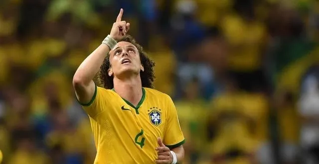 photo david luiz, auteur d'un superbe coup franc face à la colombie &copy; photo : afp