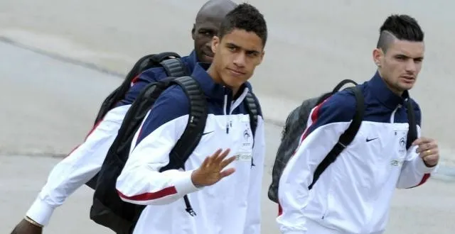photo raphael varane  moussa sissoko et remy cabella &copy; afp