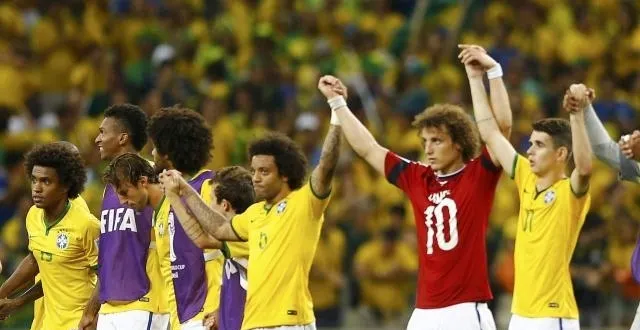 photo le brésil est qualifié pour le dernier carré. &copy; reuters