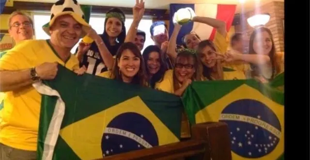 photo en france aussi, les brésiliens sont les rois de la fête. &copy; capture d'écran