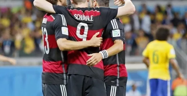 photo impressionnants, les allemands ont étrillé le brésil en demi-finale &copy; photo : epa/maxppp
