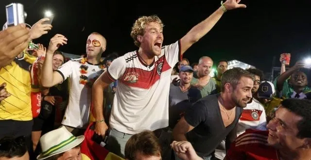 photo il fallait être gonflé pour parier sur une victoire 7-1 de l'allemagne. &copy; photo : reuters.