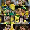 photo les brésiliens en pleurs après le naufrage de leur équipe en demi-finale.