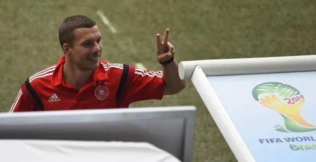 photo lukas podolski. &copy; photo : afp